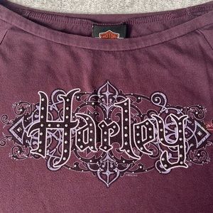 Harley Davidson long sleeve shirt top